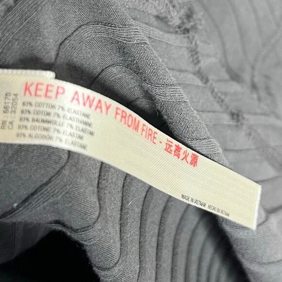 Free People Movement Bella Layer Long Sleeve Top Womens Large Gray Cotton Boho - Picture 9 of 10